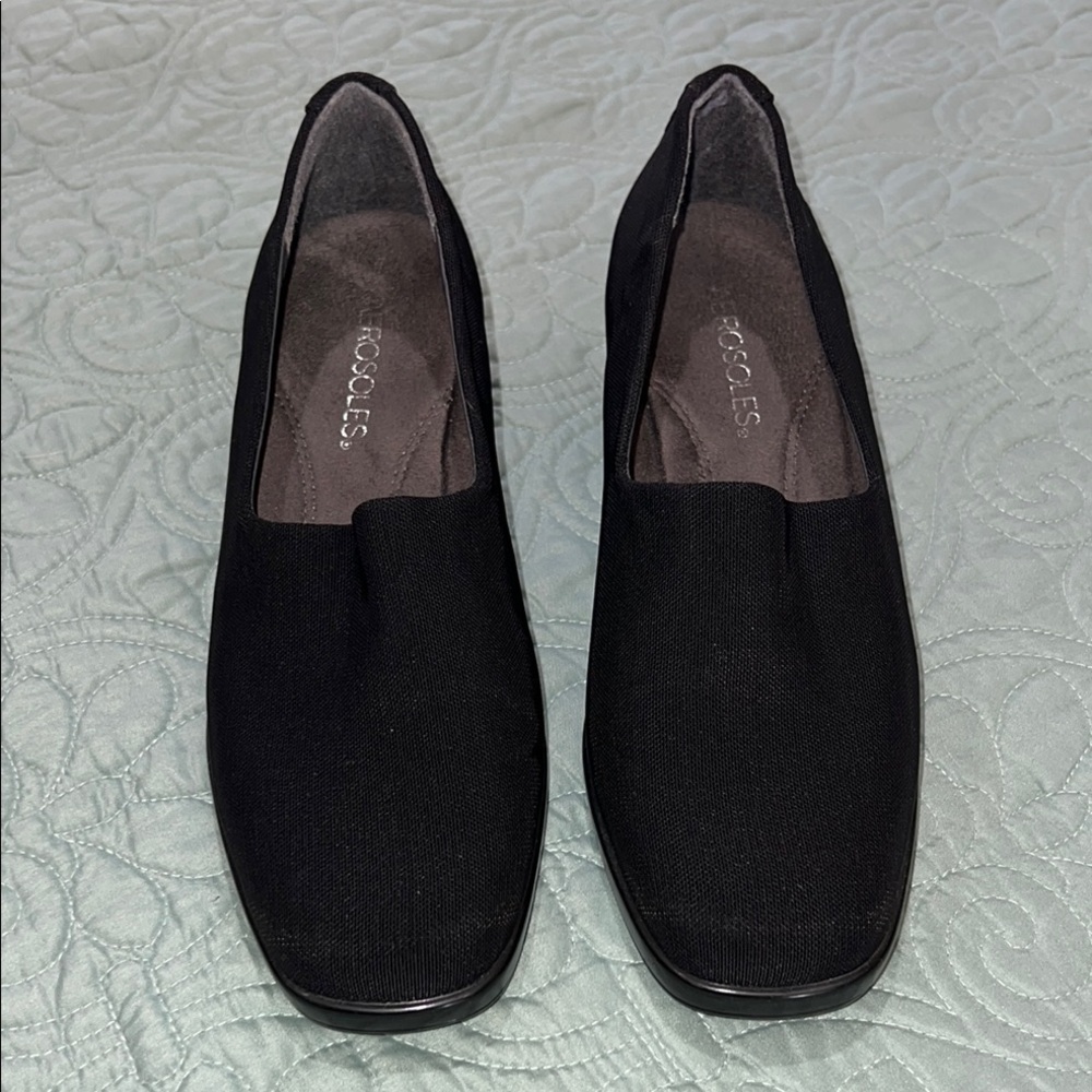 Aerosoles Flatform Black Shoe